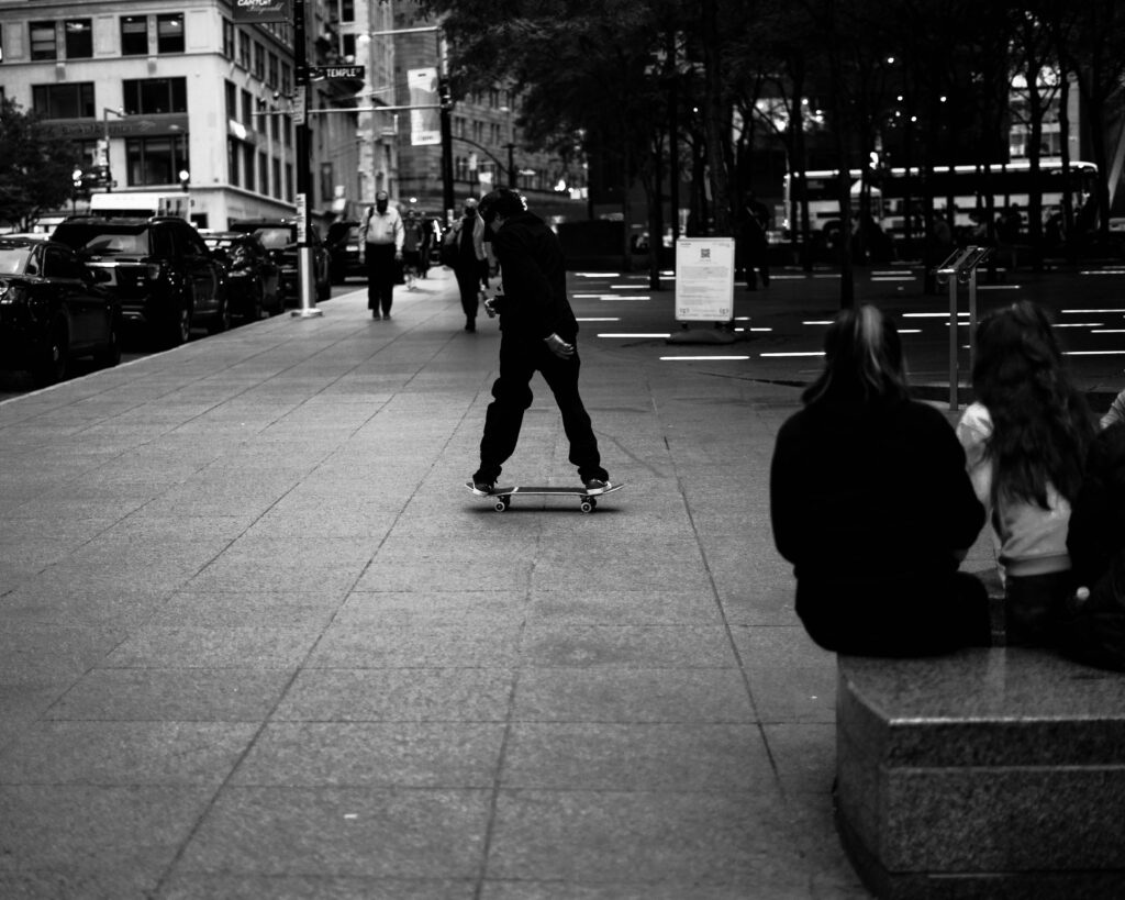 NYC Skateboarder